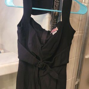 Black Jessica Dress Medium Pin Up Couture